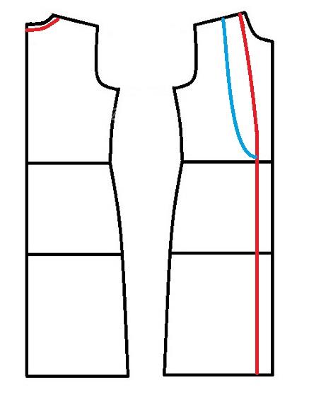 آموزش دوخت مانتو