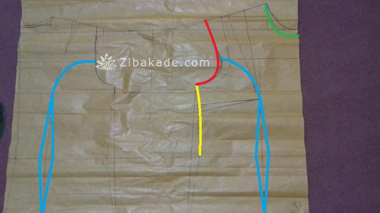 آموزش دوخت مانتو