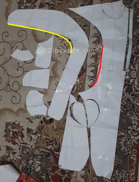 آموزش دوخت مانتو