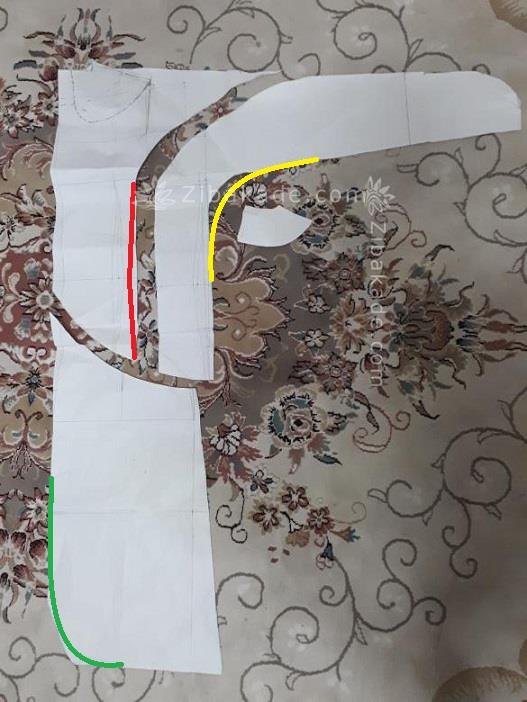 آموزش دوخت مانتو