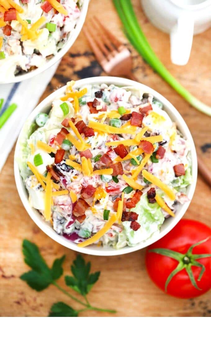 انواع سالاد(هر روز با یک سالاد)