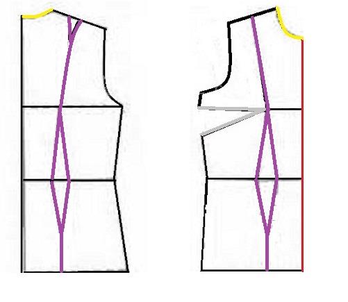 آموزش دوخت لباس مجلسی