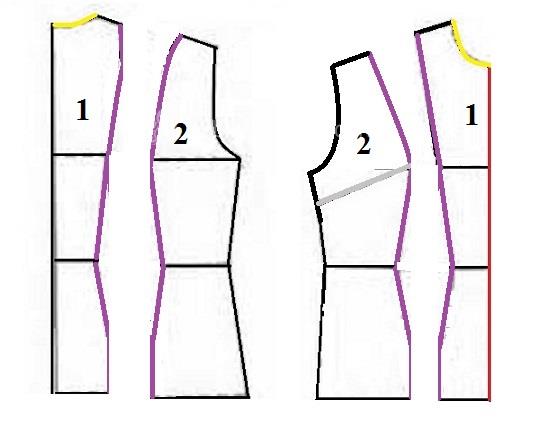 آموزش دوخت لباس مجلسی