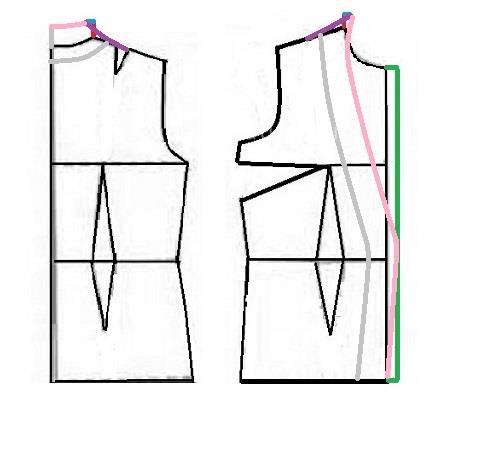 آموزش دوخت لباس مجلسی