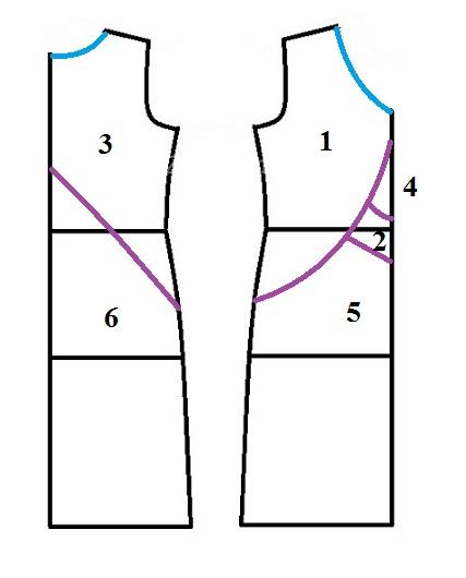 آموزش دوخت لباس مجلسی