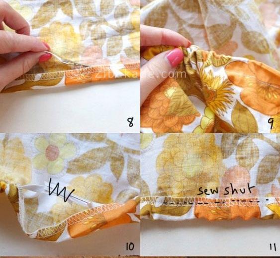 آموزش دوخت لباس مجلسی