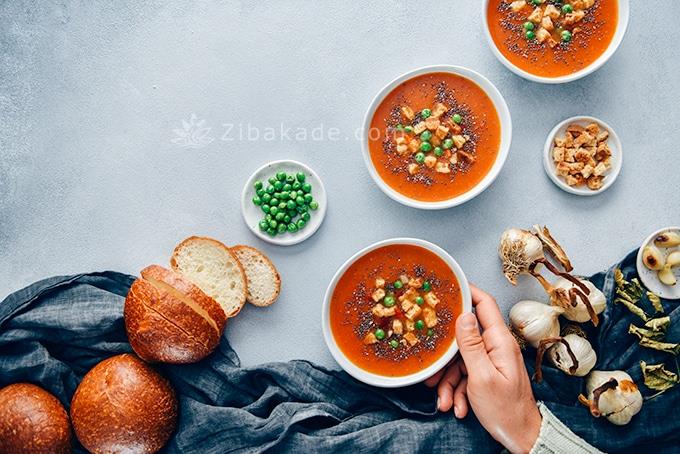 طرز تهیه انواع سوپ