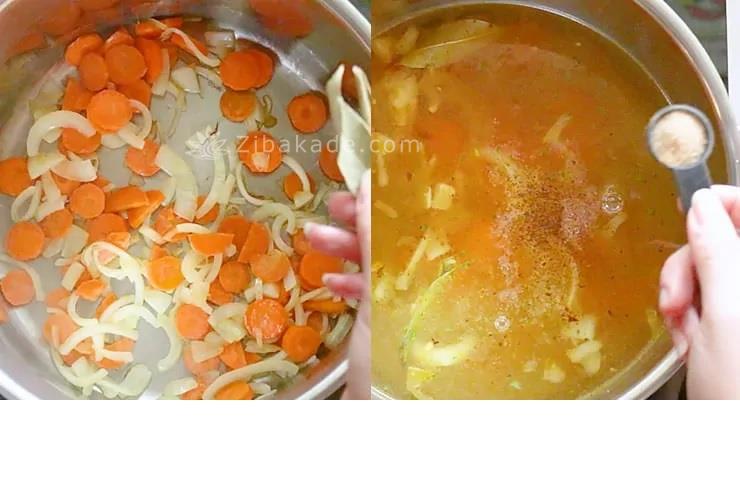 طرز تهیه انواع سوپ