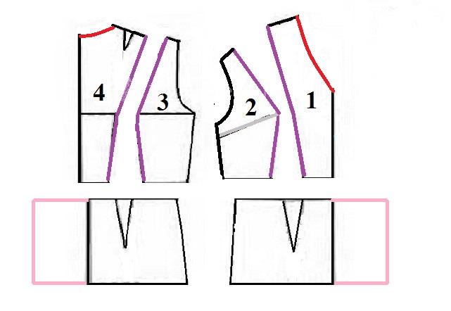 آموزش دوخت لباس مجلسی