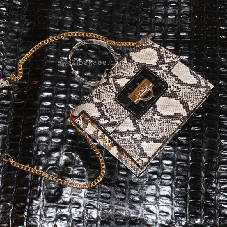 کیف مجلسی زنانه پوست ماری