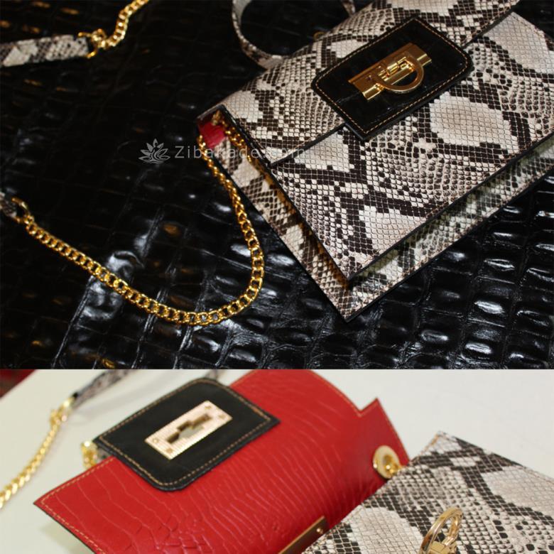 کیف مجلسی زنانه پوست ماری