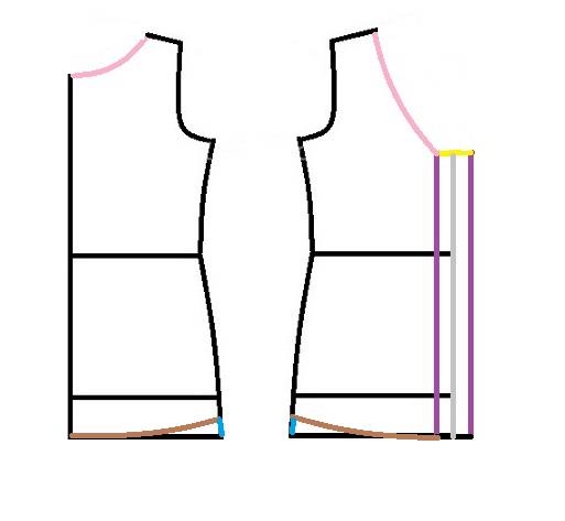 آموزش دوخت لباس مجلسی