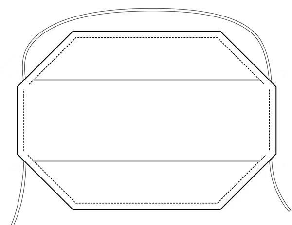 آموزش دوخت ماسک پارچه ای با الگو
