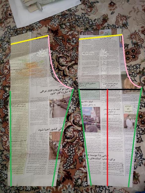 آموزش خیاطی لباس کودک