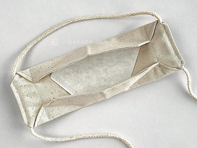 آموزش دوخت ماسک پارچه ای با الگو