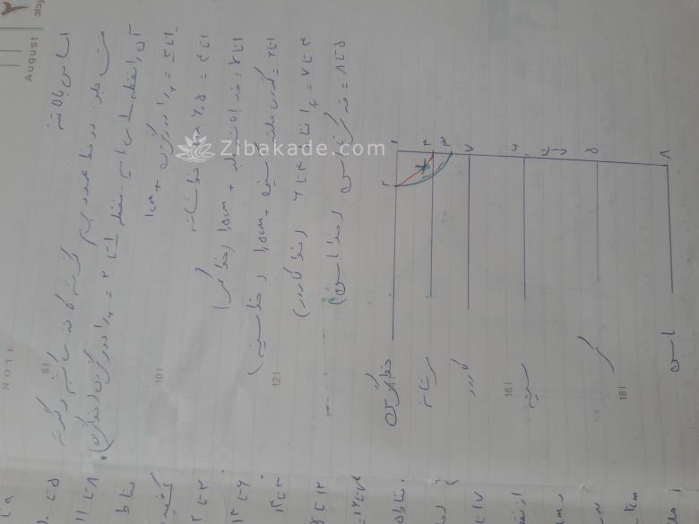 آموزش دوخت لباس مجلسی