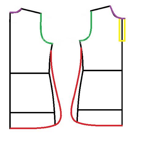 آموزش دوخت لباس مجلسی