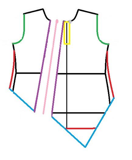 آموزش دوخت لباس مجلسی