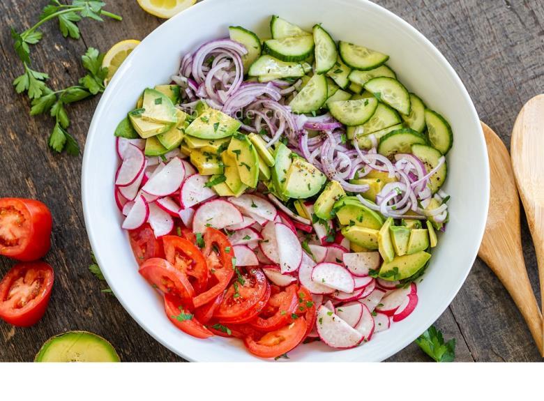 انواع سالاد(هر روز با یک سالاد)