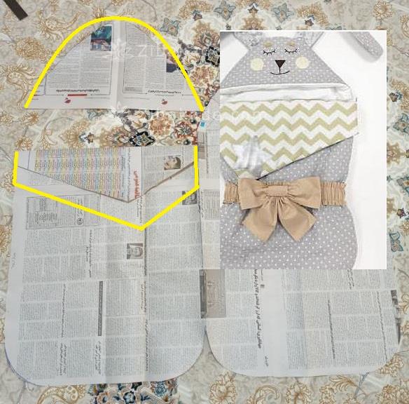 آموزش دوخت سیسمونی نوزاد