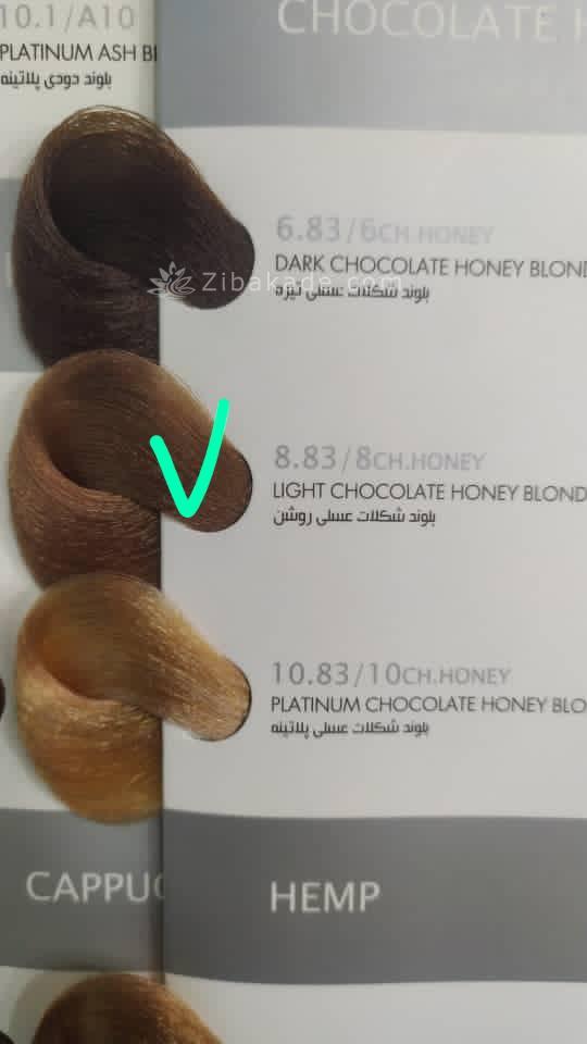 رنگ مو، آموزش ترکیب رنگ مو