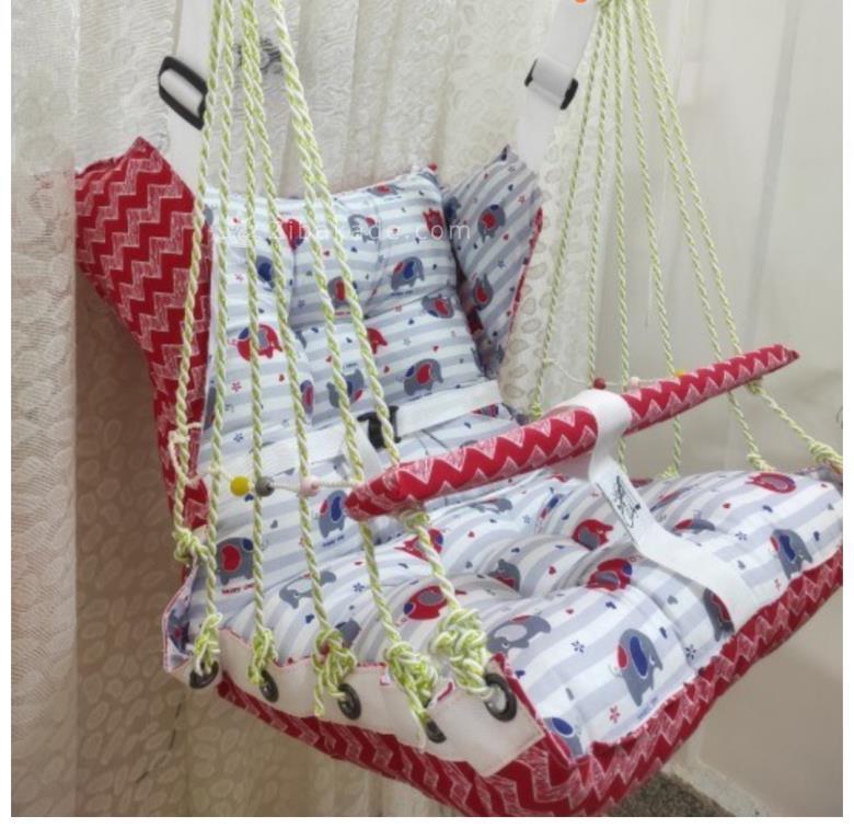 آموزش تاب ننو پارچه ای کودک