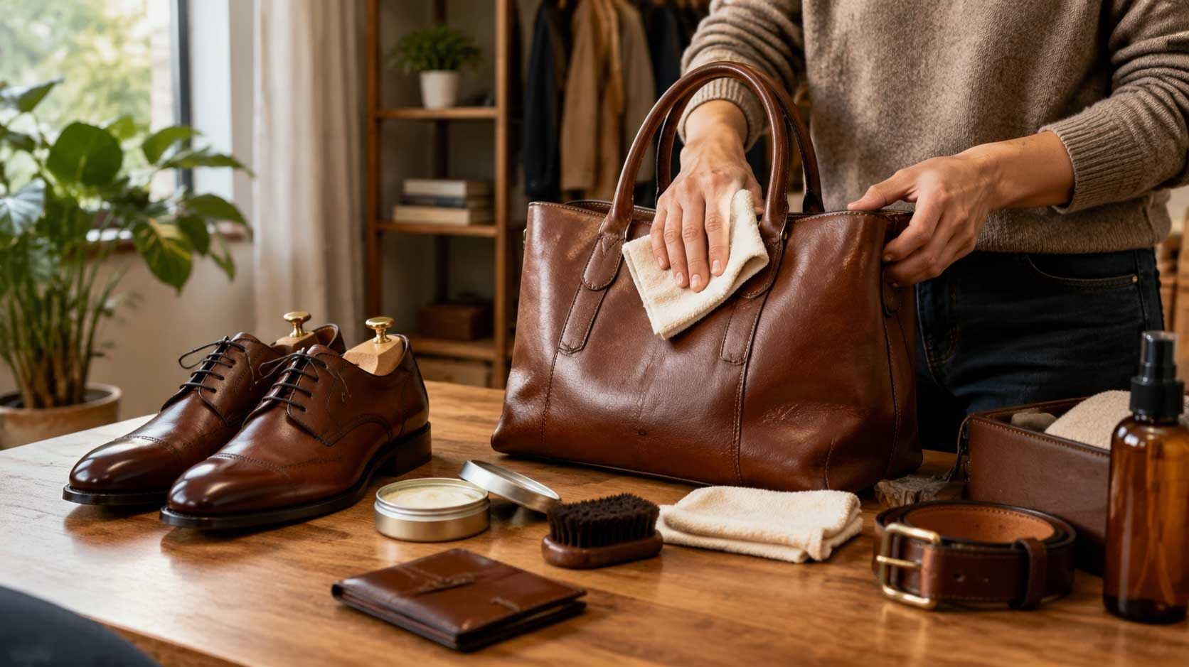 5 نکته مهم برای نگهداری بهتر از وسایل چرمی در خانه