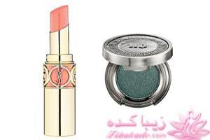  هلویی و سبز زمردی