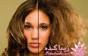 درمان های خانگی برای موهای خشک