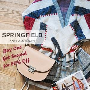 تخفیف روی کالای دوم اسپرینگ فیلد