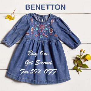 تخفیف روی کالای دوم بنتون